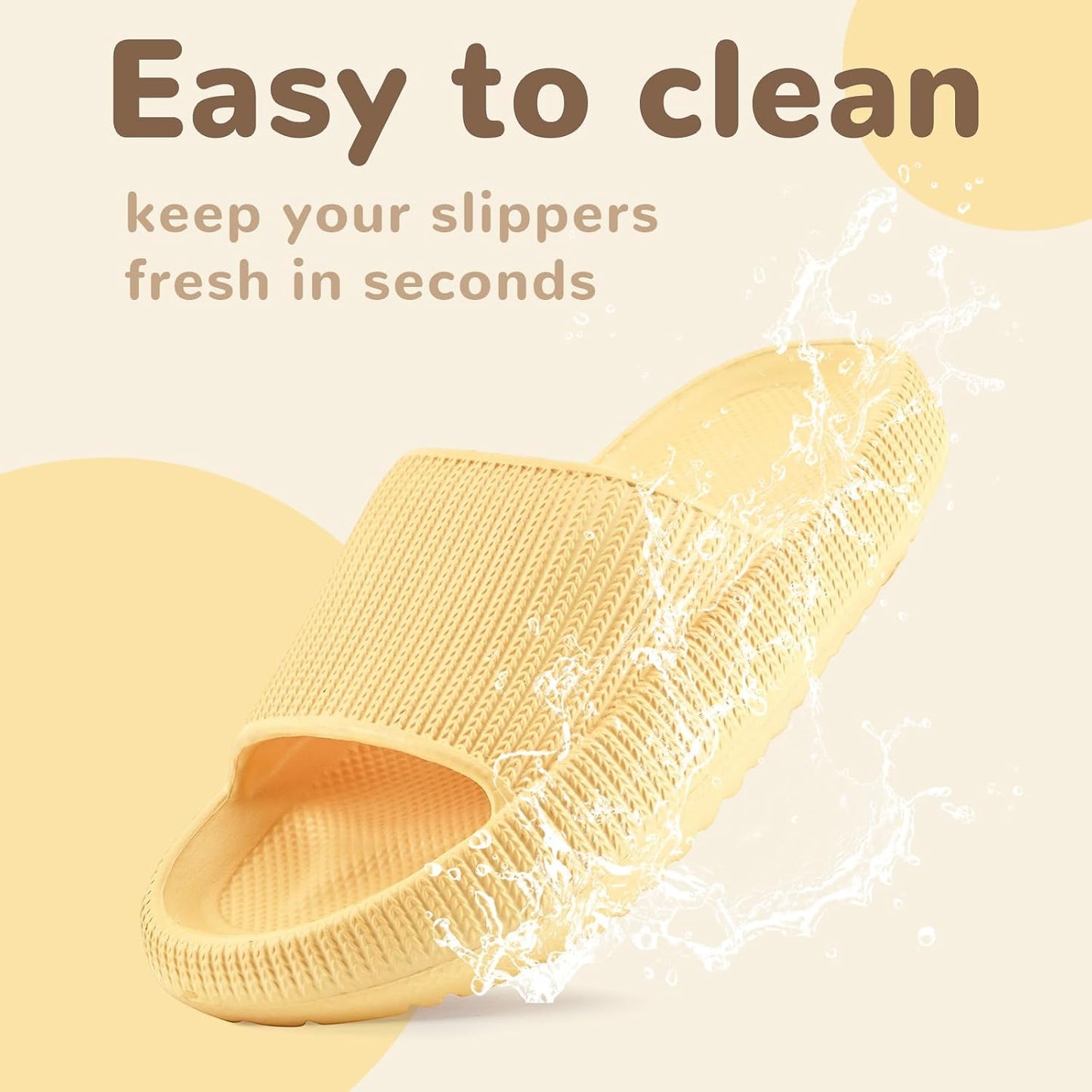 Cloud Slides for Kids, Toddler Boys Girls Pillow Shower Bathroom Slippers, Non-Slip Open Toe Super Soft Comfy Thick Sole Home House Beach Clouds Cushion Slide Sandals for Indoor Outdoor Shoes