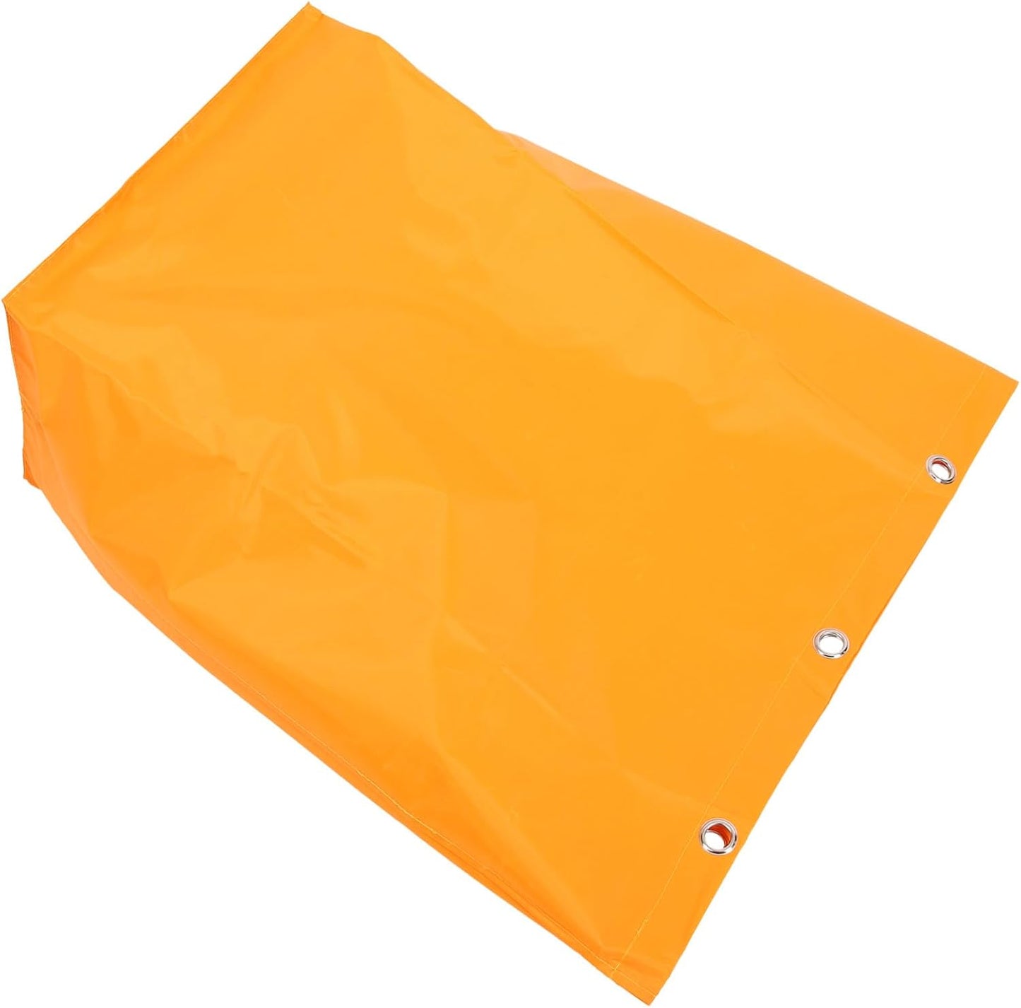 High Capacity Canvas Janitorial Cleaning Cart Bag Replacement, Yellow Multipurpose Cleaning Caddy Bag for Janitorial and Housekeeping Carts
