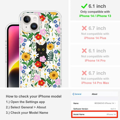 Case for iPhone 13 Pro Max, [Buffertech 6.6ft Military-Grade Drop Protection] [Anti Peel Off Tech] Clear TPU Bumper Phone Case Cover Design - Lemon - Colors C