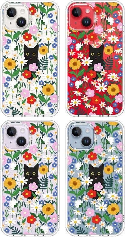 Case for iPhone 13 Pro Max, [Buffertech 6.6ft Military-Grade Drop Protection] [Anti Peel Off Tech] Clear TPU Bumper Phone Case Cover Design - Lemon - Colors C