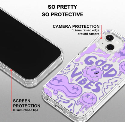 Case for iPhone 13 Pro Max, [Buffertech 6.6ft Military-Grade Drop Protection] [Anti Peel Off Tech] Clear TPU Bumper Phone Case Cover Design - Lemon - Colors C