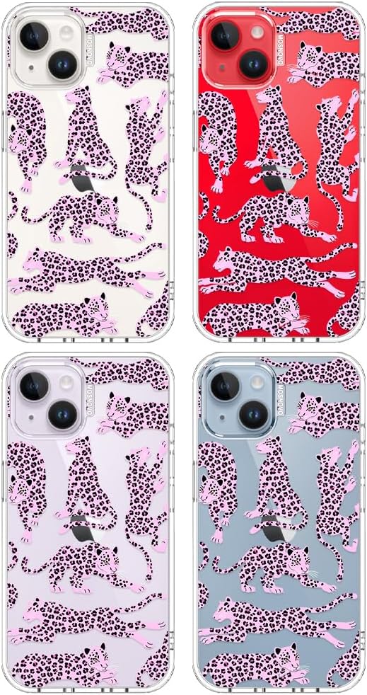 Case for iPhone 13 Pro Max, [Buffertech 6.6ft Military-Grade Drop Protection] [Anti Peel Off Tech] Clear TPU Bumper Phone Case Cover Design - Lemon - Colors C
