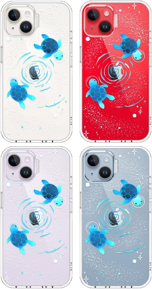 Case for iPhone 13 Pro Max, [Buffertech 6.6ft Military-Grade Drop Protection] [Anti Peel Off Tech] Clear TPU Bumper Phone Case Cover Design - Lemon - Colors C