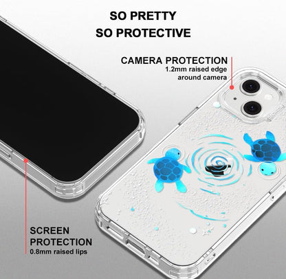 Case for iPhone 13 Pro Max, [Buffertech 6.6ft Military-Grade Drop Protection] [Anti Peel Off Tech] Clear TPU Bumper Phone Case Cover Design - Lemon - Colors C