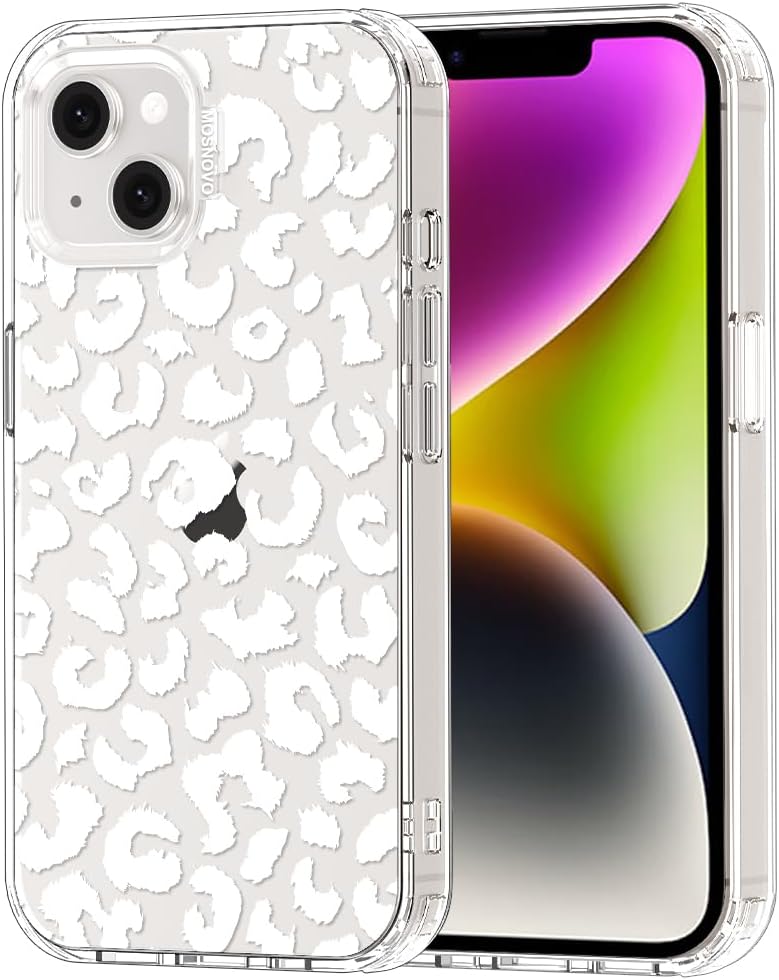 Case for iPhone 13 Pro Max, [Buffertech 6.6ft Military-Grade Drop Protection] [Anti Peel Off Tech] Clear TPU Bumper Phone Case Cover Design - Lemon - Colors C