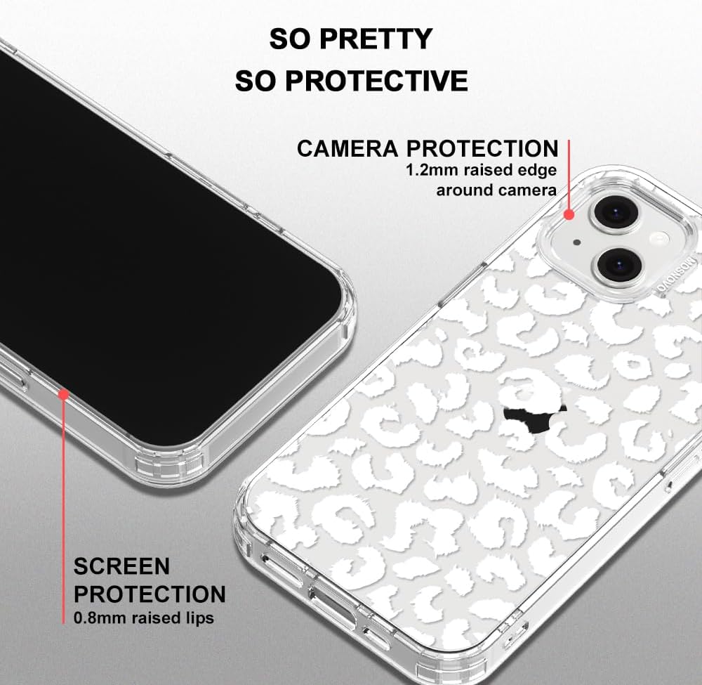 Case for iPhone 13 Pro Max, [Buffertech 6.6ft Military-Grade Drop Protection] [Anti Peel Off Tech] Clear TPU Bumper Phone Case Cover Design - Lemon - Colors C