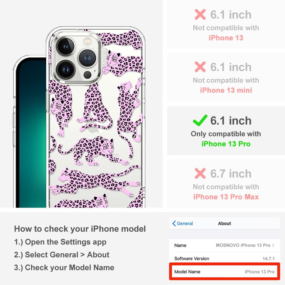 Case for iPhone 13 Pro Max, [Buffertech 6.6ft Military-Grade Drop Protection] [Anti Peel Off Tech] Clear TPU Bumper Phone Case Cover Design - Lemon - Colors C