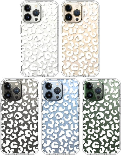 Case for iPhone 13 Pro Max, [Buffertech 6.6ft Military-Grade Drop Protection] [Anti Peel Off Tech] Clear TPU Bumper Phone Case Cover Design - Lemon - Colors C