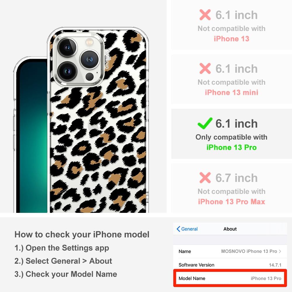 Case for iPhone 13 Pro Max, [Buffertech 6.6ft Military-Grade Drop Protection] [Anti Peel Off Tech] Clear TPU Bumper Phone Case Cover Design - Lemon - Colors C