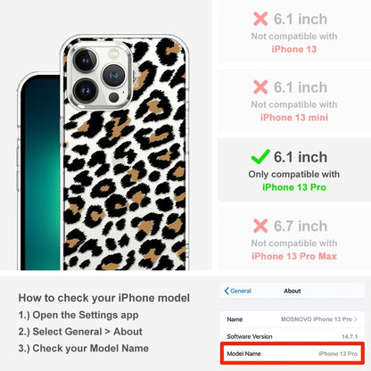 Case for iPhone 13 Pro Max, [Buffertech 6.6ft Military-Grade Drop Protection] [Anti Peel Off Tech] Clear TPU Bumper Phone Case Cover Design - Lemon - Colors C