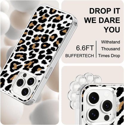 Case for iPhone 13 Pro Max, [Buffertech 6.6ft Military-Grade Drop Protection] [Anti Peel Off Tech] Clear TPU Bumper Phone Case Cover Design - Lemon - Colors C