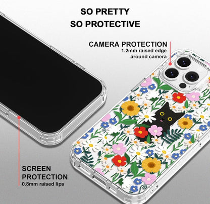 Case for iPhone 13 Pro Max, [Buffertech 6.6ft Military-Grade Drop Protection] [Anti Peel Off Tech] Clear TPU Bumper Phone Case Cover Design - Lemon - Colors C