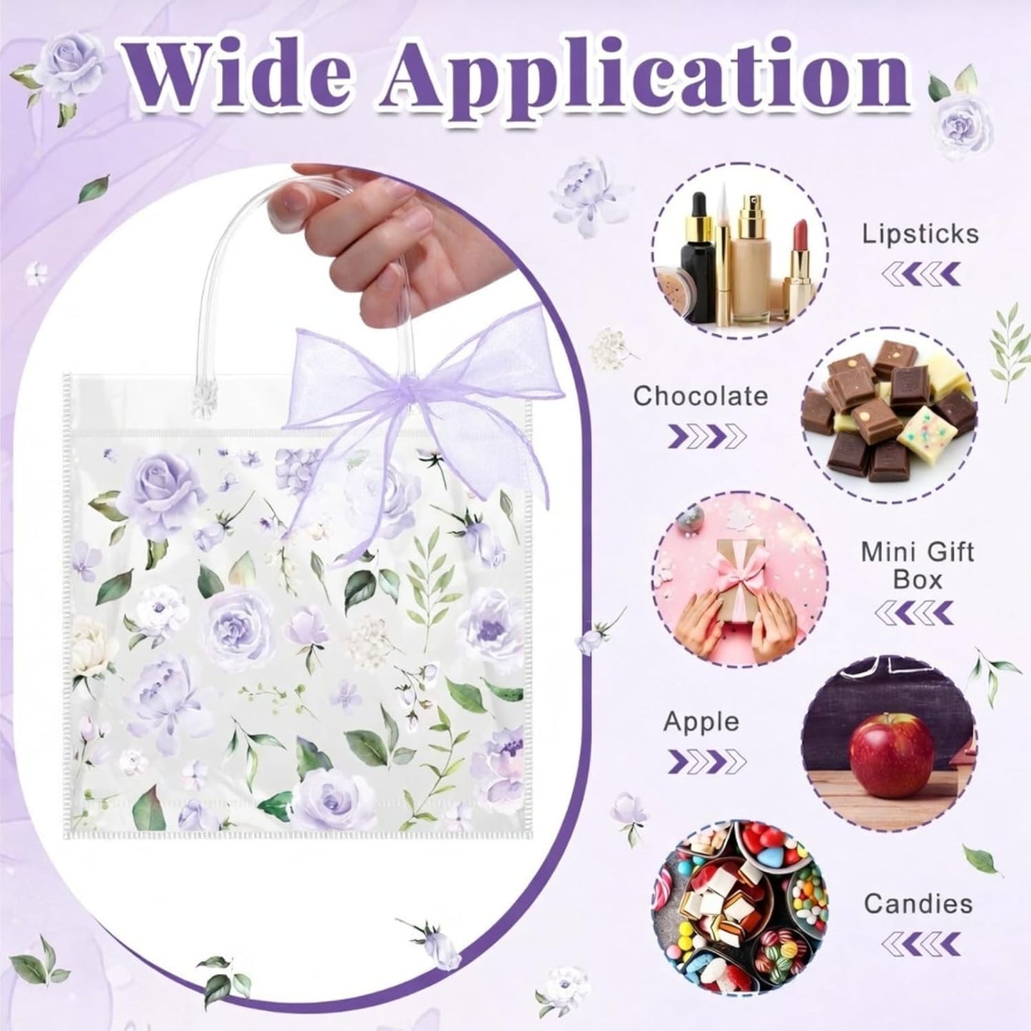 24 Pcs Clear Lemon Gift Bags with Handles Bulk Summer Fruit Candy Treat Goodie Tote Bags Reusable PVC Lemon Pouches for Wedding Birthday Baby Shower Party Supplies