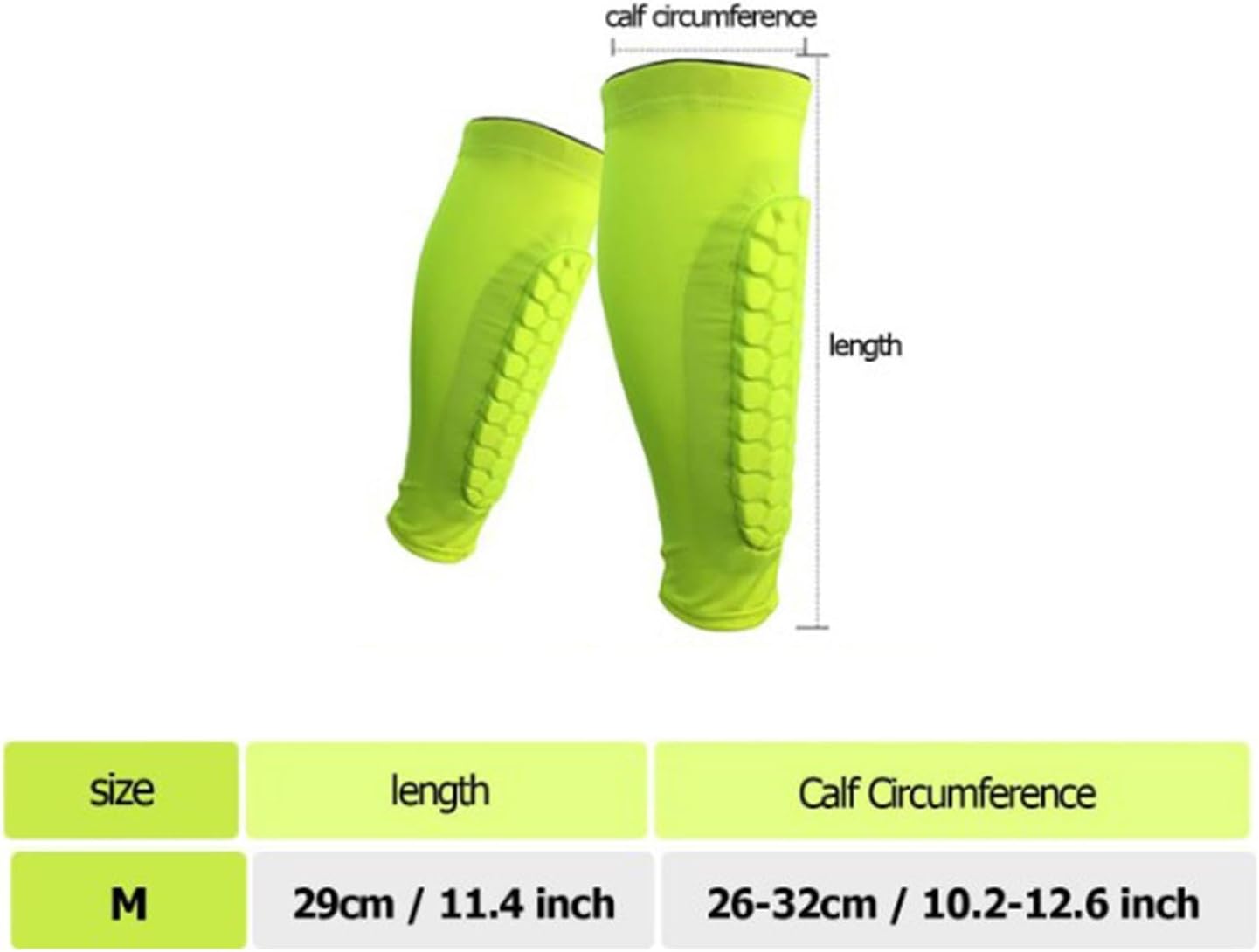 Football Leg Sleeves Soccer Shin Guards Socks Comfortable Knee Support Calf Leg Compression Sleeve for Basketball