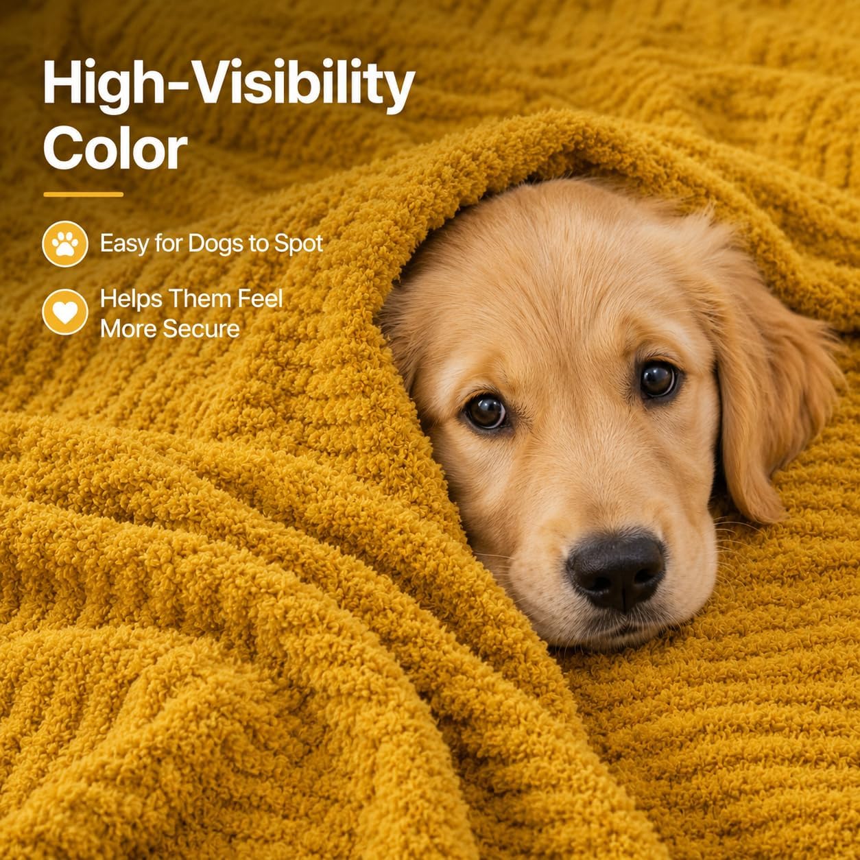 Battilo Yellow Chenille Throw Blanket for Couch, Soft Diamond Textured Knit Blanket, Cozy Lightweight Decorative for Sofa, 50"x60"