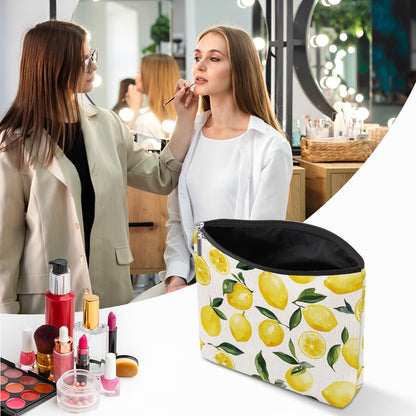Lemon Gifts, Lemons Makeup Bag, Lemon Stuff Cosmetic Bag Fruit Travel Pouch | Lemons Lovers Gift for Women Girls Daughter Sisters Coworker Best Friend Friendship Graduation Birthday Gifts