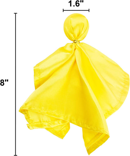 8PCS Football Referee Penalty Flag Yellow and Red Challenge Flags Sports Tossing Flags for Party Accessory