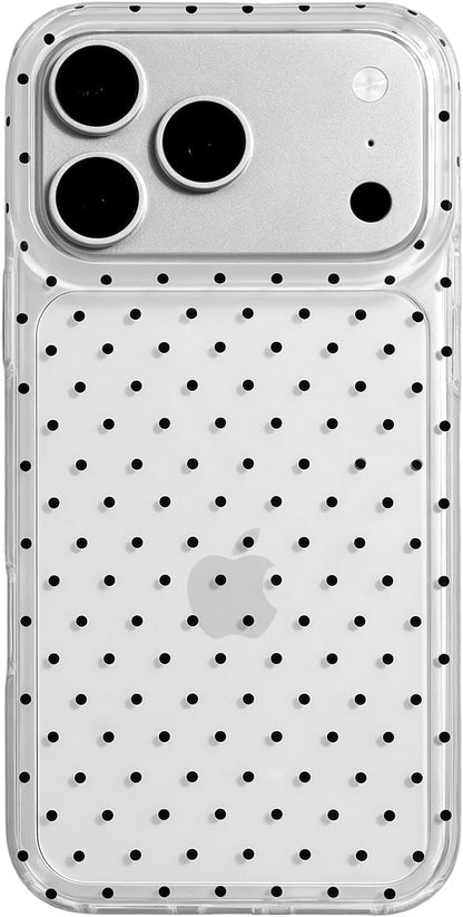 Compatible with iPhone 13/iPhone 14 Case with Cute Fashion Polka Dot Aesthetics Design Simple Cases for Soft TPU Slim Protection Cover-Lemon-Yellow - Colors A