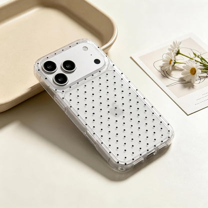 Compatible with iPhone 13/iPhone 14 Case with Cute Fashion Polka Dot Aesthetics Design Simple Cases for Soft TPU Slim Protection Cover-Lemon-Yellow - Colors A