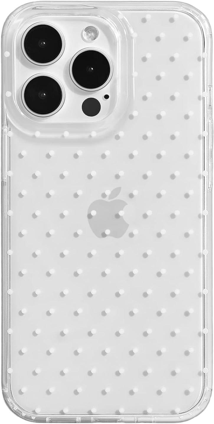 Compatible with iPhone 13/iPhone 14 Case with Cute Fashion Polka Dot Aesthetics Design Simple Cases for Soft TPU Slim Protection Cover-Lemon-Yellow - Colors A