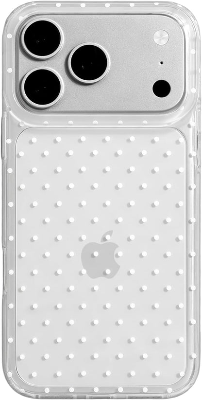 Compatible with iPhone 13/iPhone 14 Case with Cute Fashion Polka Dot Aesthetics Design Simple Cases for Soft TPU Slim Protection Cover-Lemon-Yellow - Colors A