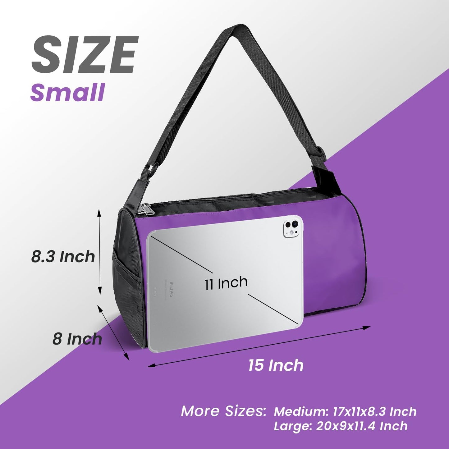 Small Travel Duffel Bag Foldable Waterproof Gym Bag for Gym Beach Swim Bags Men Women Duffle Bag Lightweight Oxford Cloth Sports Bags -Yellow