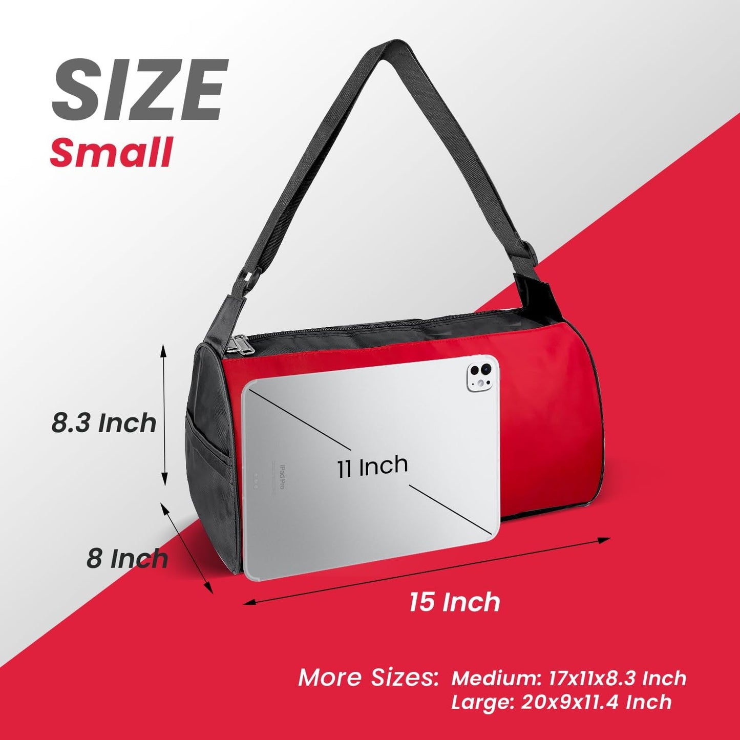 Small Travel Duffel Bag Foldable Waterproof Gym Bag for Gym Beach Swim Bags Men Women Duffle Bag Lightweight Oxford Cloth Sports Bags -Yellow