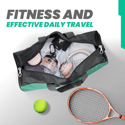 Small Travel Duffel Bag Foldable Waterproof Gym Bag for Gym Beach Swim Bags Men Women Duffle Bag Lightweight Oxford Cloth Sports Bags -Yellow