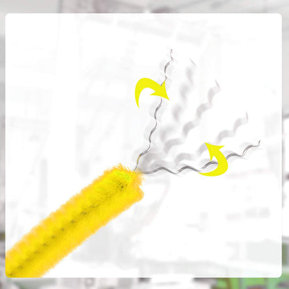 400 Pieces Pipe Cleaners Yellow Chenille Stem for DIY Art Craft Decorations (6mm x 12 Inch)