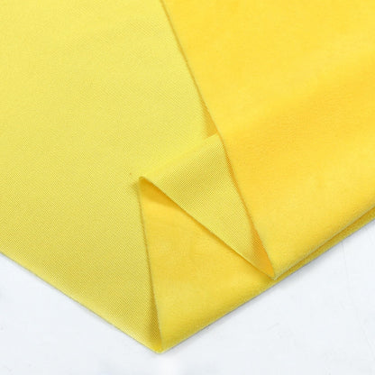 Yellow Minky Fabric by The Yard, 60" Wide, 1 Yard | Plush, Super Soft, Short Pile Smooth Material for DIY Sewing, Craft Projects