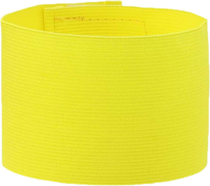 Blank Elastic Nylon Captain Armband for Soccer,Adjustable WristBand Protective Badge Sport Accessory for Leader,Volleyball Football Basketball,Training,Competition,Coach,Adults,1pcs