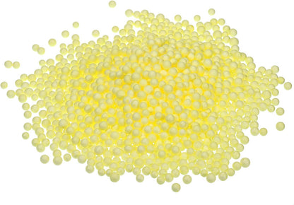 Foam Beads Foam Balls 7-9mm for Wedding and Party Decorations, Tiny Packing Balls, Arts DIY Crafts Supplies (Pale Yellow,1 Pack Approx 750pcs)