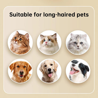 3 PCS Pet Grooming Brush Kit Shedding Tool for Dogs and Cats | Self cleaning deshedding dematting comb, flea comb and bath brush removes loose hair tangles for all coated pets(yellow)