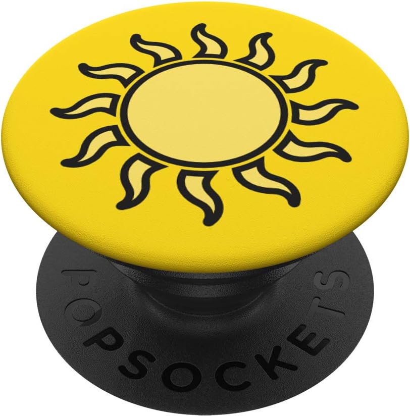 Yellow Sun PopSockets Swappable PopGrip