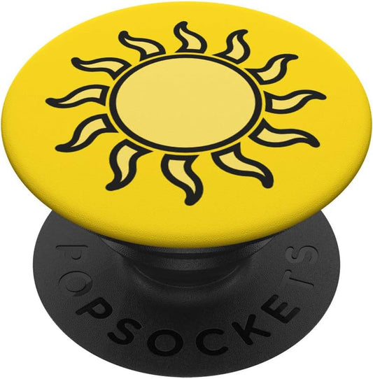 Yellow Sun PopSockets Swappable PopGrip