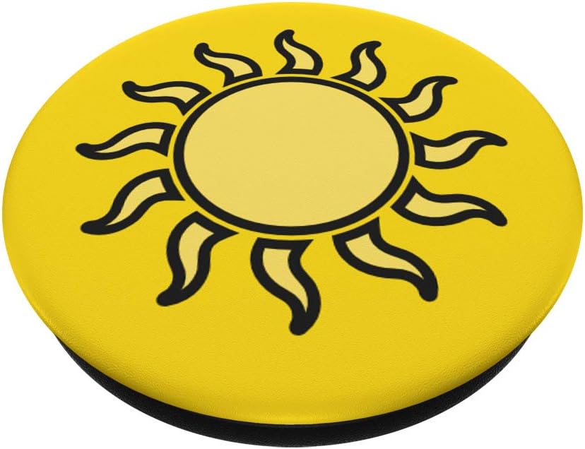 Yellow Sun PopSockets Swappable PopGrip