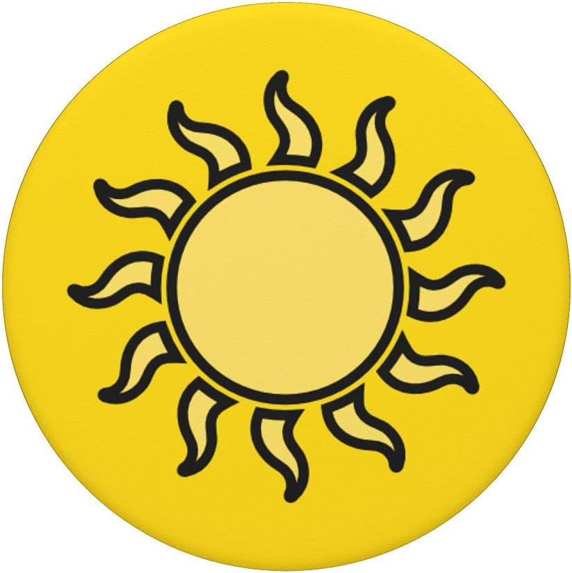 Yellow Sun PopSockets Swappable PopGrip