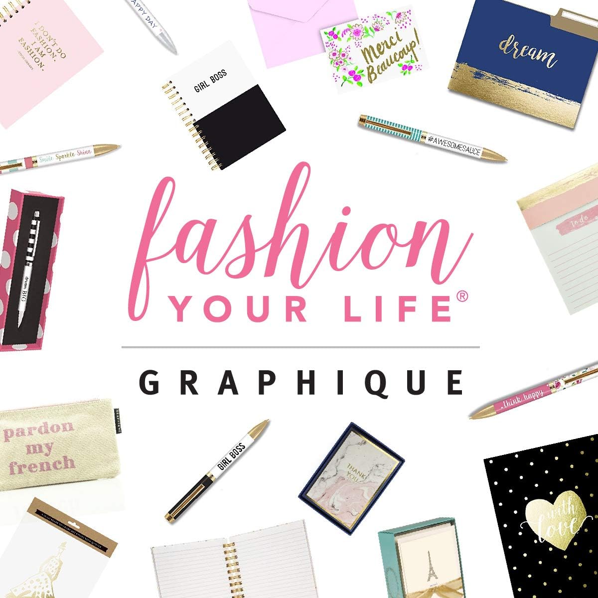Graphique Designer Notebooks - Lemons - Spiral Bound Writing Journals for Offices, Schools, Classrooms, and More - Hard Cover with 160 Ruled Pages (6.25" x 8.25")