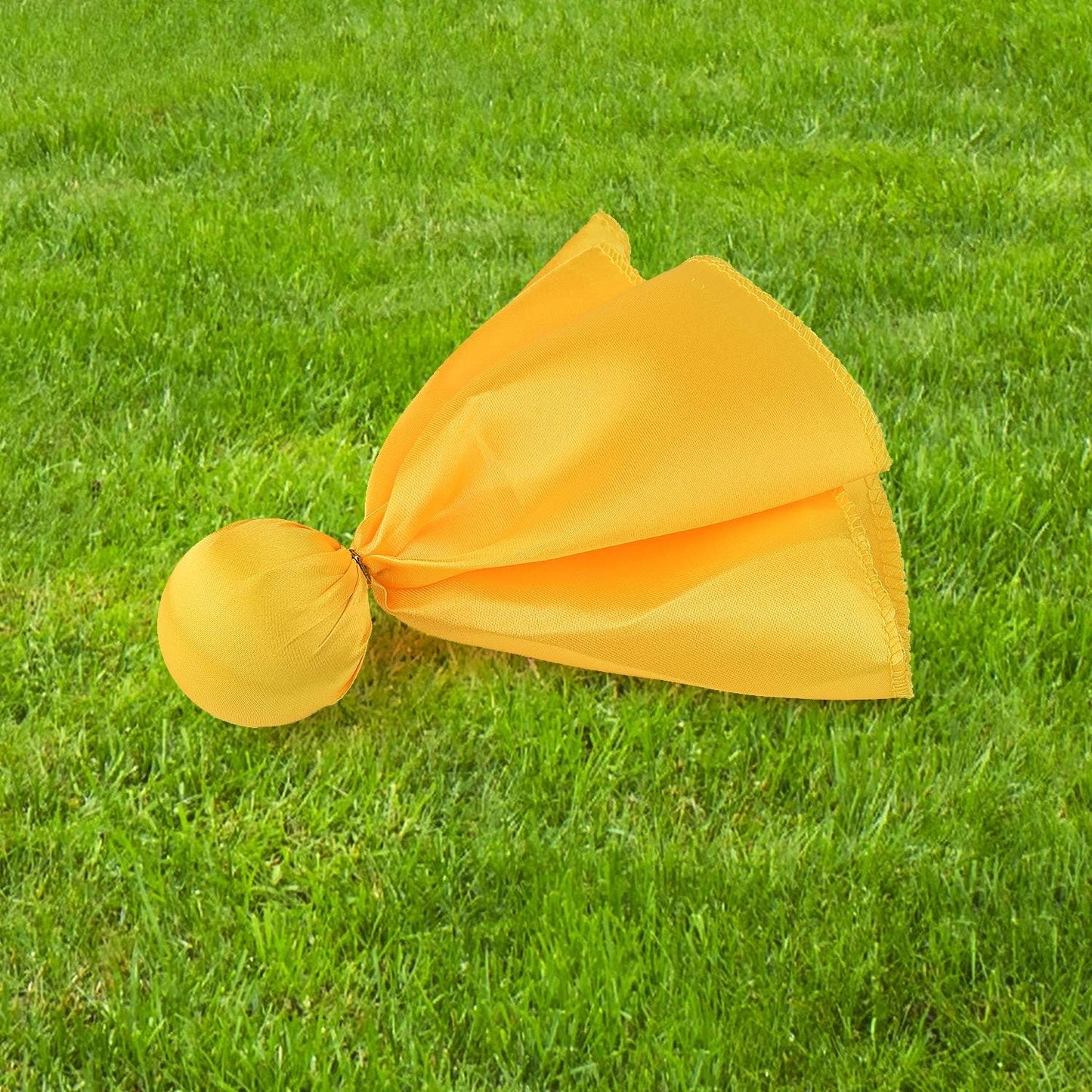 Yellow Penalty Flag Football Flags Sports Tossing Flags Set | For Football Party Accessory, Game Day Decorations, Referee Costume Decorations