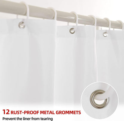 Yellow Ombre Shower Curtain Sets for Bathroom Accessories Fabric Polyester Waterproof Modern Shower Curtain Liner with 12 Hooks W72xL72