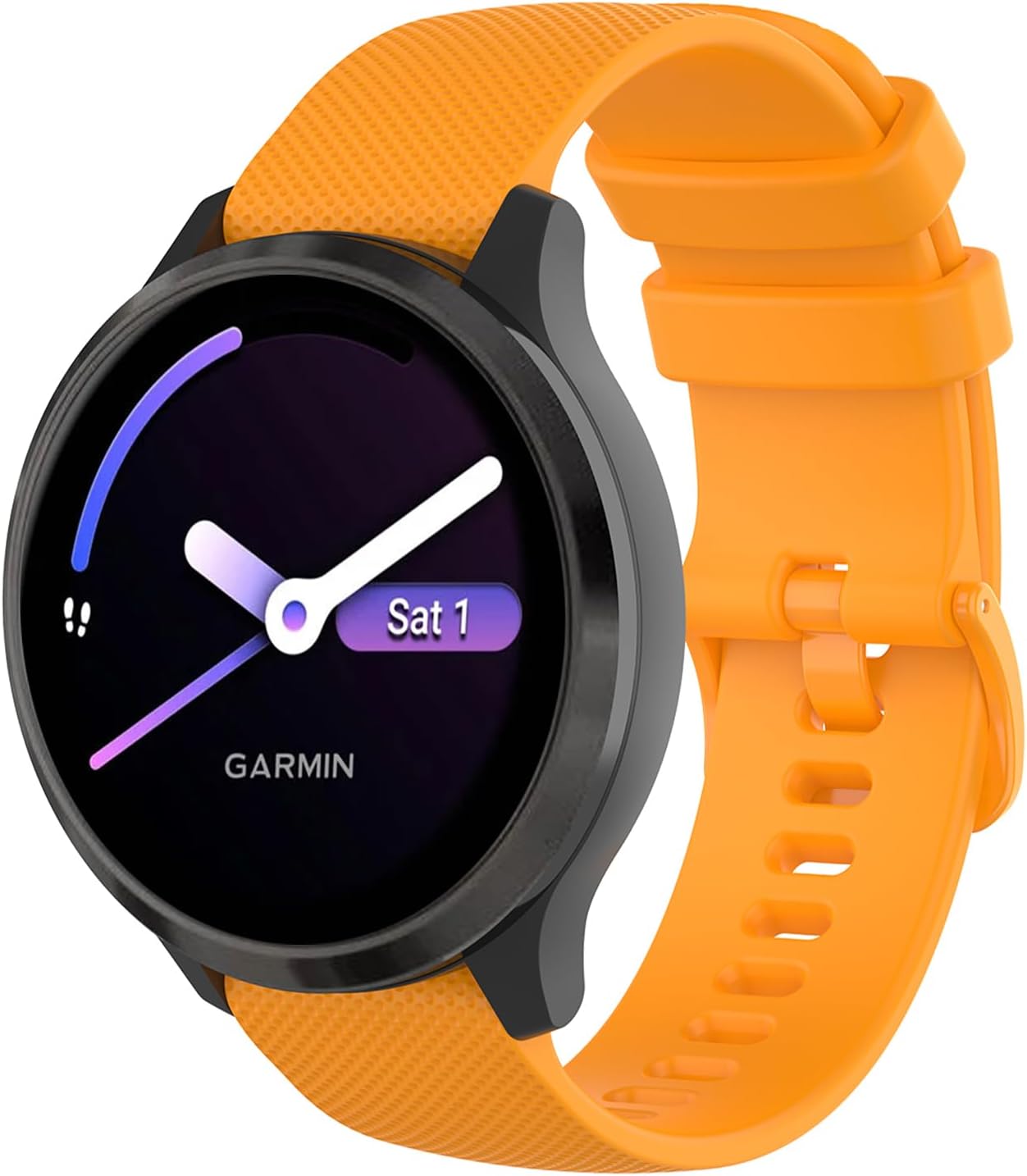 Watch Band Compatible with Garmin Venu 4 45mm (22mm) / Venu 4 41mm (18mm) | Venu 3/2/Forerunner 265 (22mm), Quick Replacement Wristband Strap for Venu 3S/2S (18mm) Silicone Replacement for Women Men