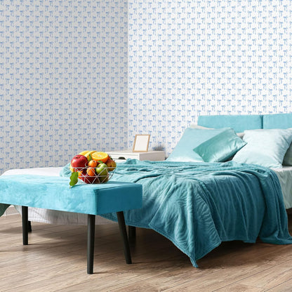 Amalfi Coast Wallpaper Peel and Stick Contact Paper 15.8 x 118.1in Capri Lemon Wallpaper Self Adhesive Removable Blue and Yellow Wall Sticker Paper for Home Classroom Locker Dorm Decor