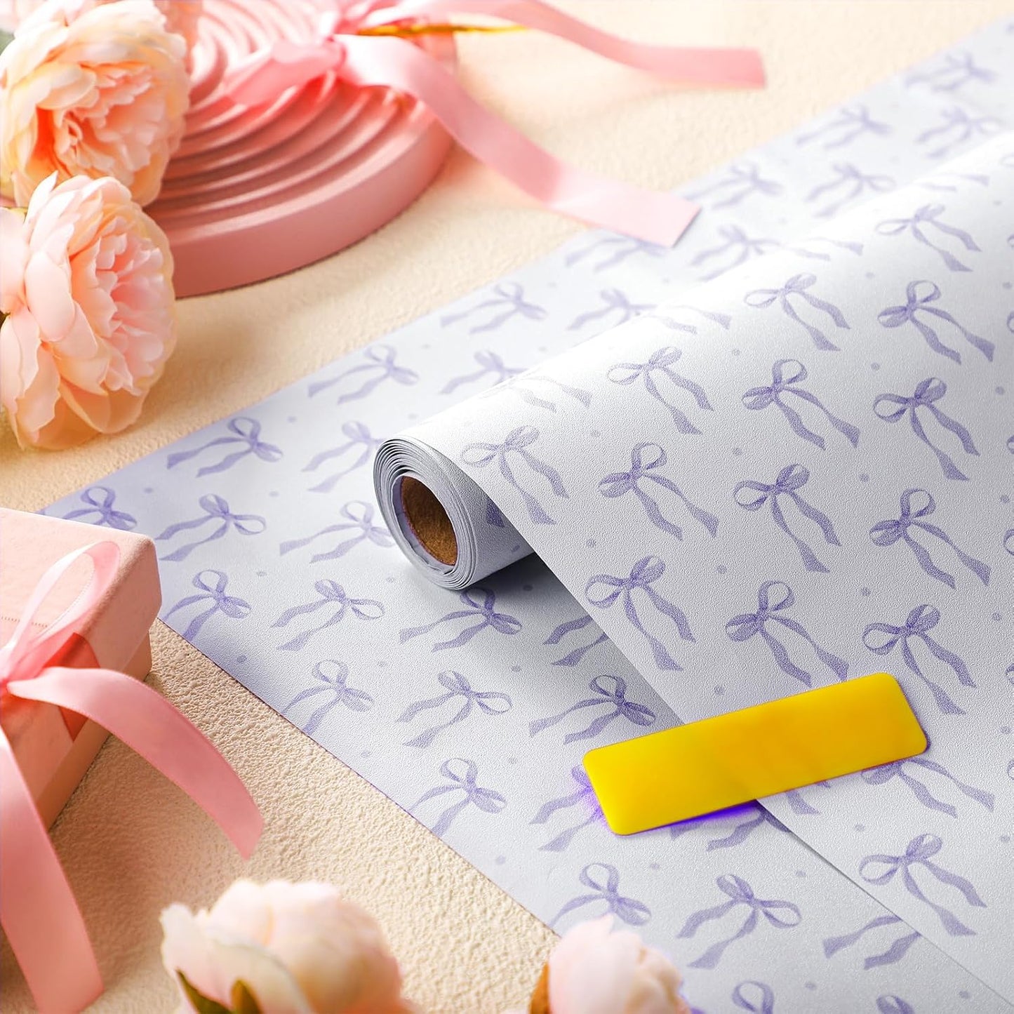 Amalfi Coast Wallpaper Peel and Stick Contact Paper 15.8 x 118.1in Capri Lemon Wallpaper Self Adhesive Removable Blue and Yellow Wall Sticker Paper for Home Classroom Locker Dorm Decor
