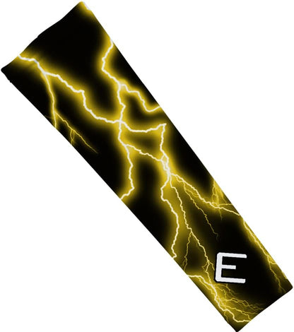 Lightning Compression Arm Sleeves - Youth & Adult Sizes - Wear for Sports & Fitness - Sold Individually
