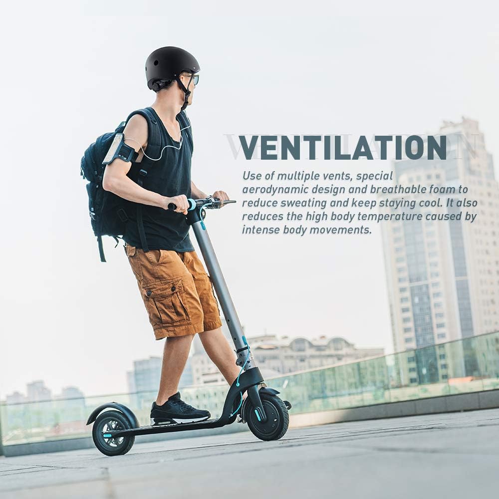 Skateboard Helmet - Lightweight, Adjustable & Ventilated Helmet for Scooter, Roller Skate, Inline Skate