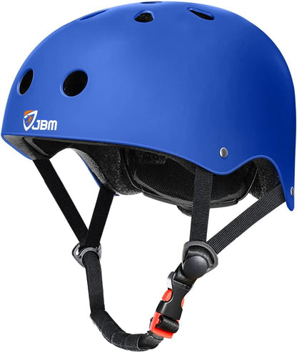 Skateboard Helmet - Lightweight, Adjustable & Ventilated Helmet for Scooter, Roller Skate, Inline Skate