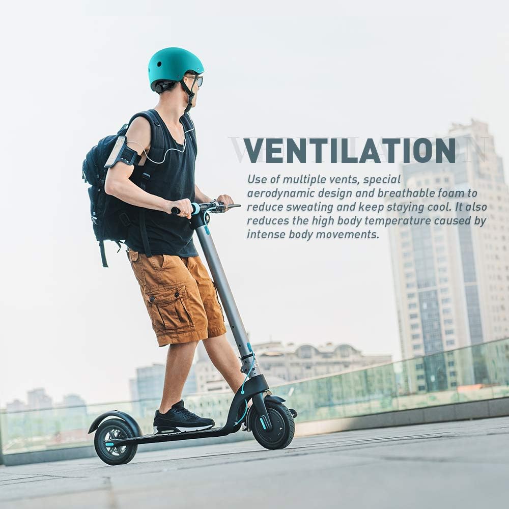 Skateboard Helmet - Lightweight, Adjustable & Ventilated Helmet for Scooter, Roller Skate, Inline Skate