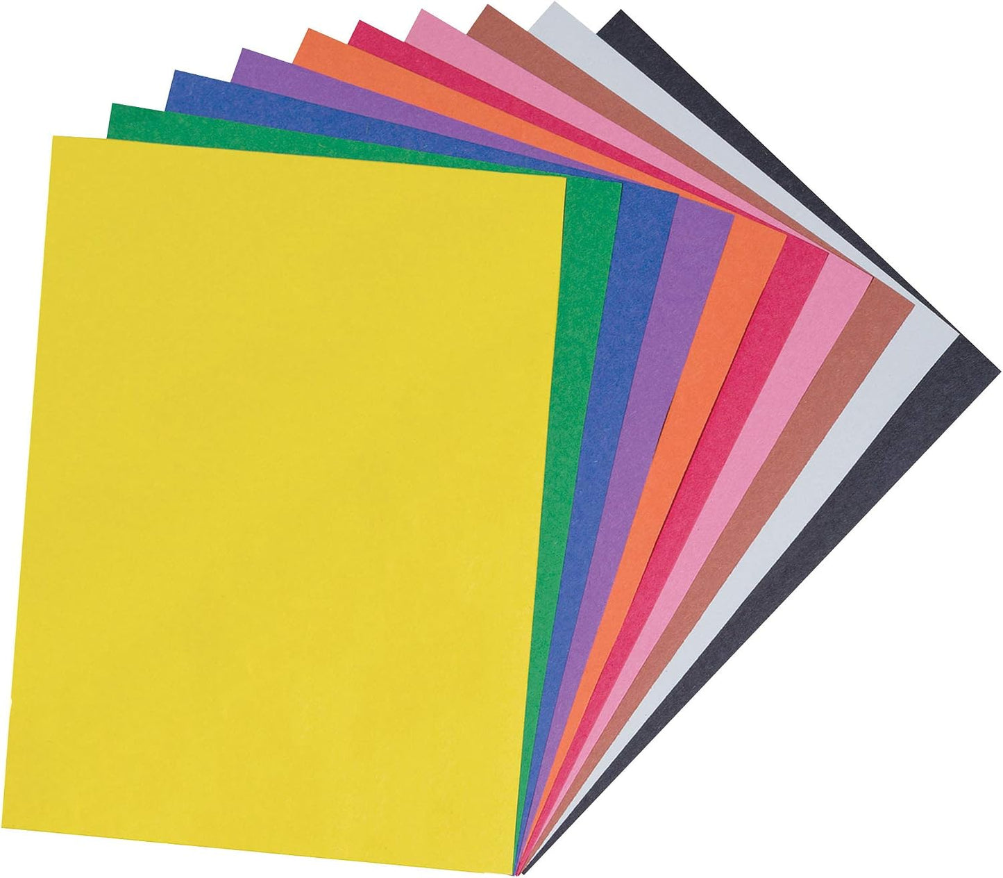 (Formerly SunWorks) Construction Paper, Yellow, 9" x 12", 50 Sheets