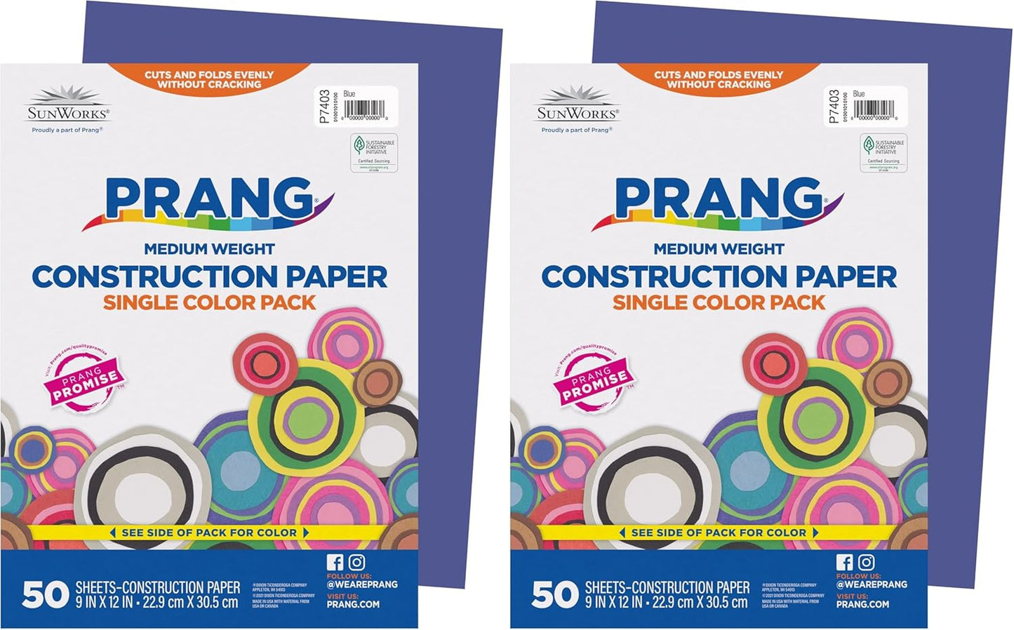 (Formerly SunWorks) Construction Paper, Yellow, 9" x 12", 50 Sheets