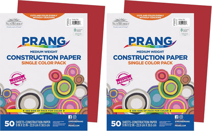 (Formerly SunWorks) Construction Paper, Yellow, 9" x 12", 50 Sheets
